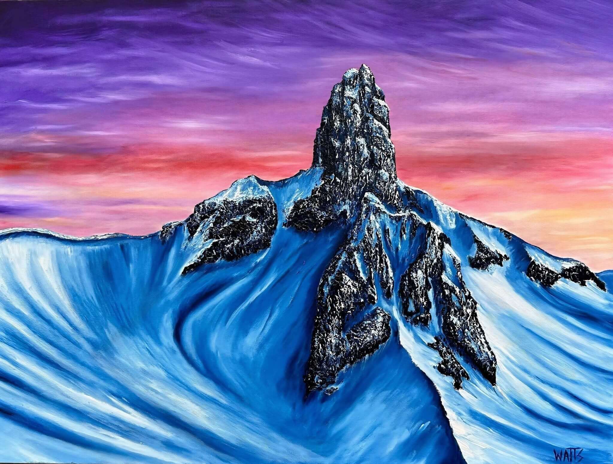 Mountain Landscape Art: "Black Tusk," Whistler BC  