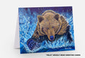 Order "FELIX" Grizzly Bear Fine Art Greeting Cards - The Art Shop | Artist Graham Watts