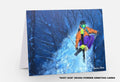 Order "SHOT GUN” Skiing Fine Art Greeting Cards - The Art Shop | Artist Graham Watts