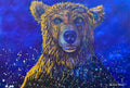 "Teddy" Whimsical Grizzly Bear - Limited Edition Print - The Art Shop | Artist Graham Watts